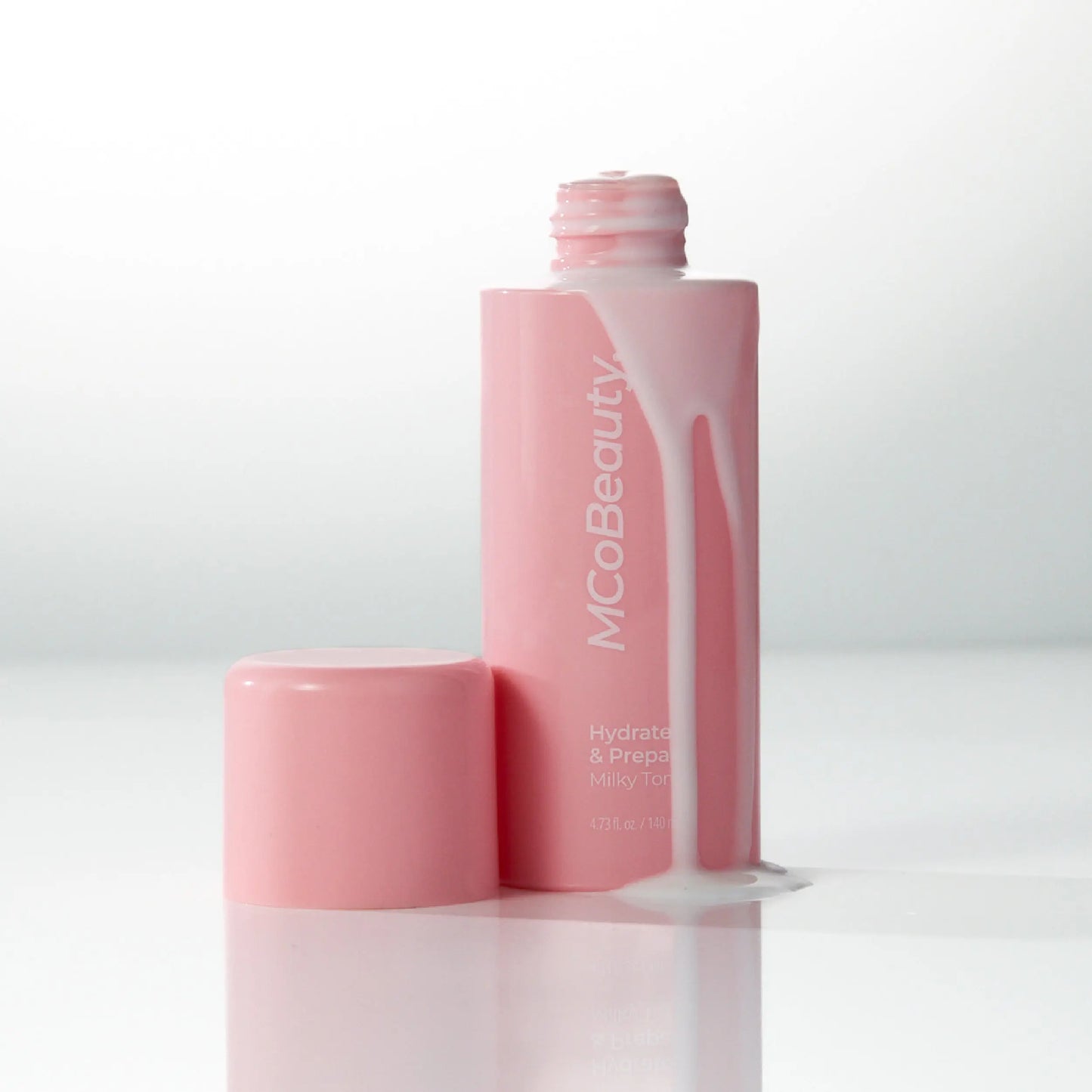 Mcobeauty Hydrate & Prepare Milky Toner, Ceramide and Hyaluronic Acid Toner, Glazing Dewy Toner